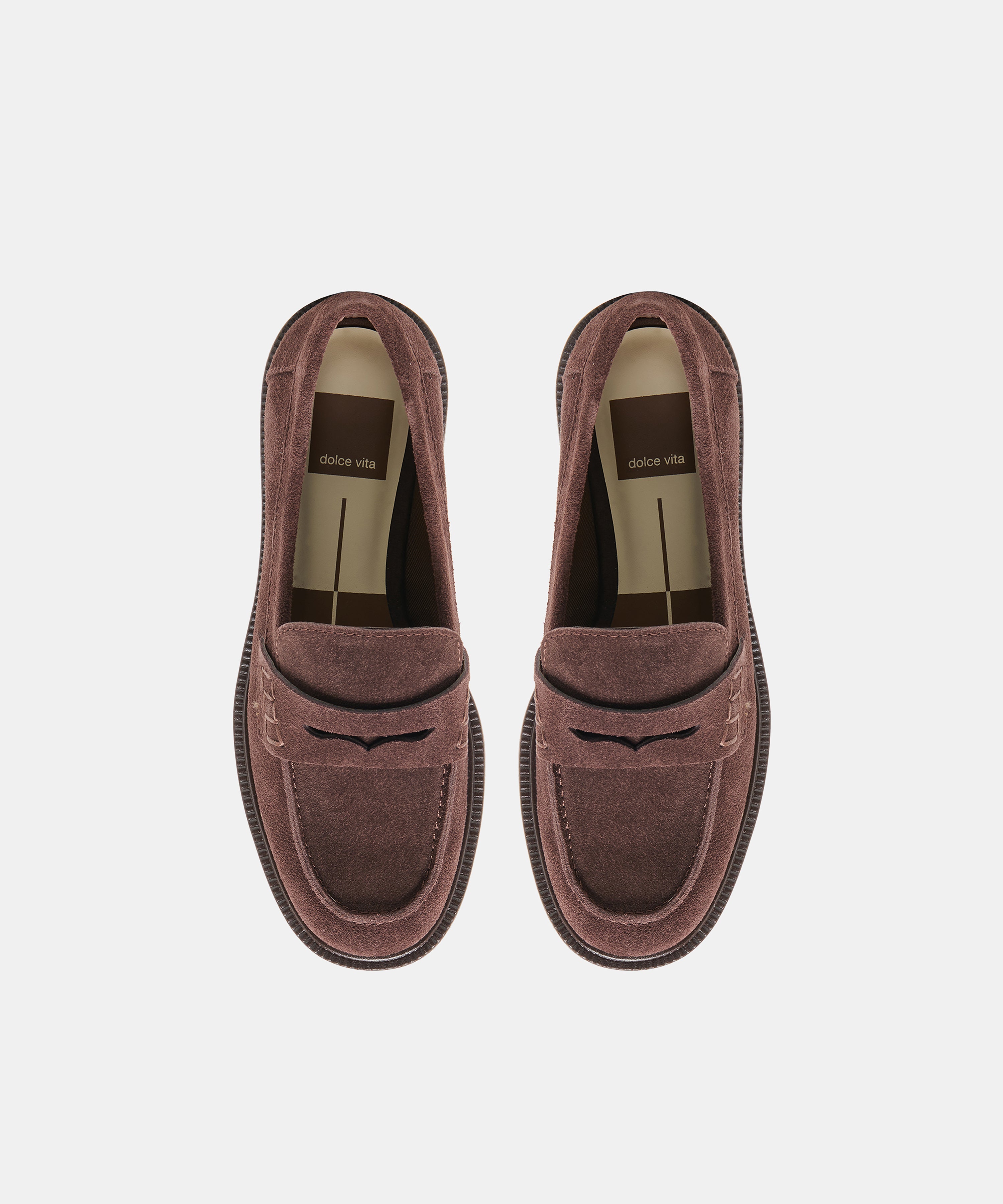 TIGGY LOAFERS MAHOGANY SUEDE