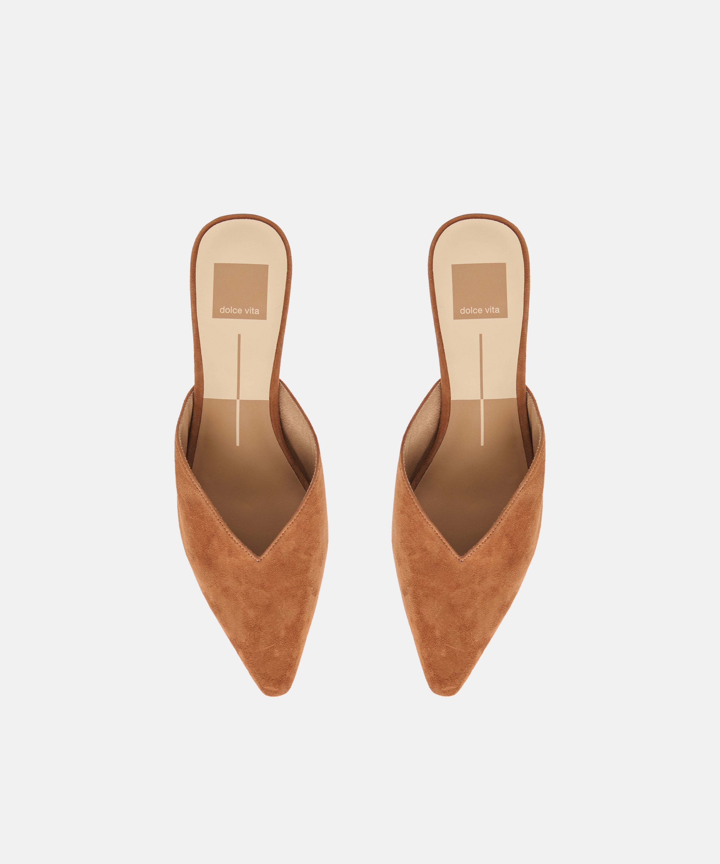 ELM FLATS BROWN SUEDE