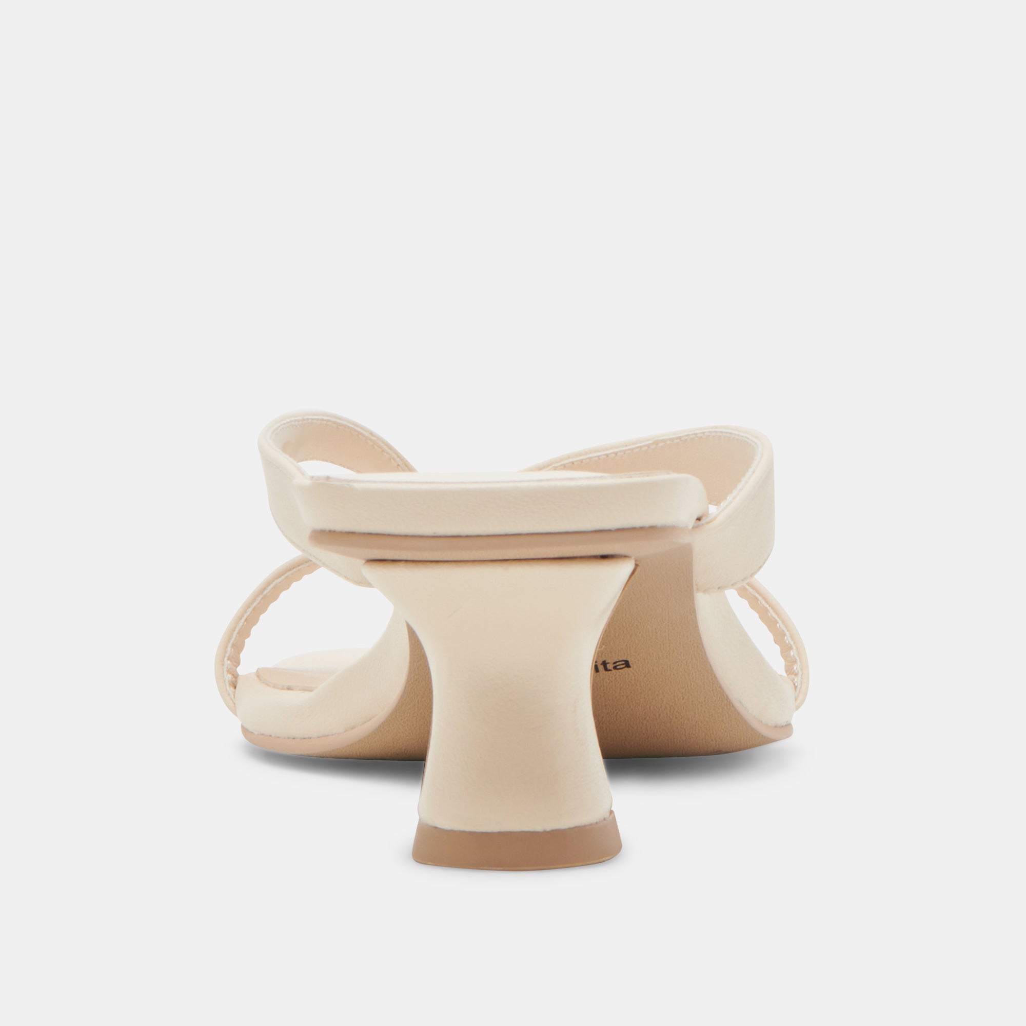 BREVEL HEELS BONE LEATHER