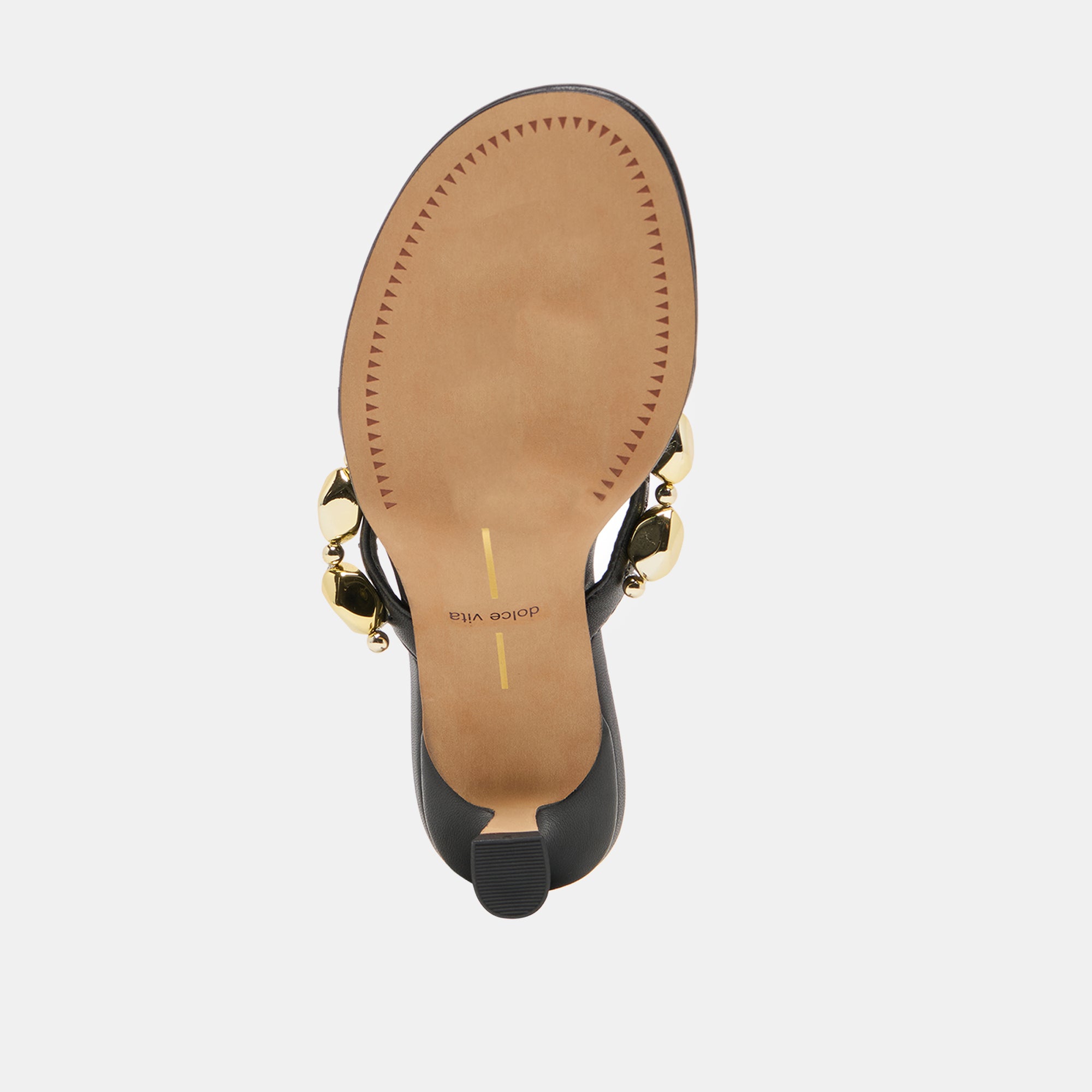 DAKSIE HEELS BLACK LEATHER