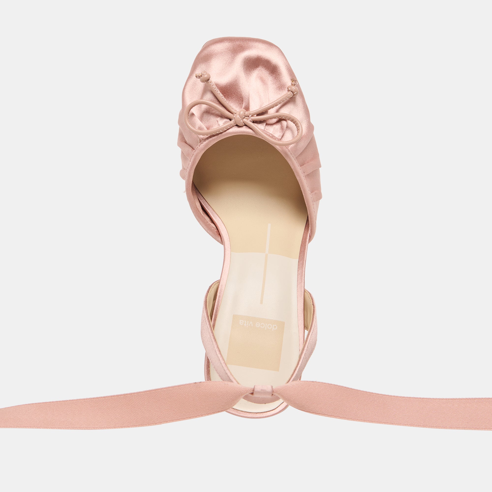 TISHA HEELS LT BLUSH SATIN