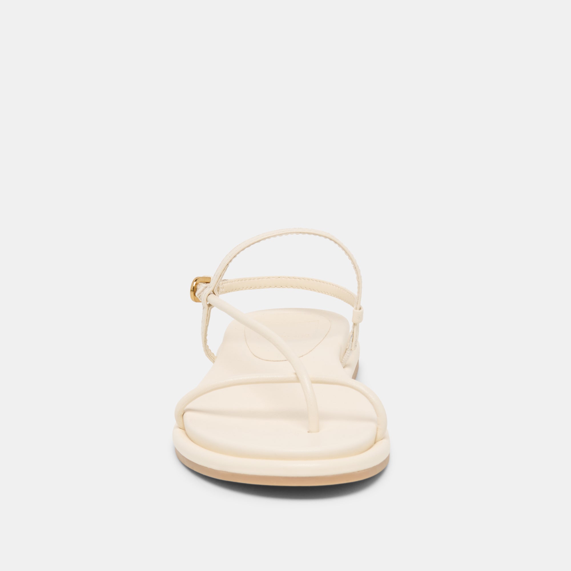 DOM SANDALS OFF WHITE LEATHER