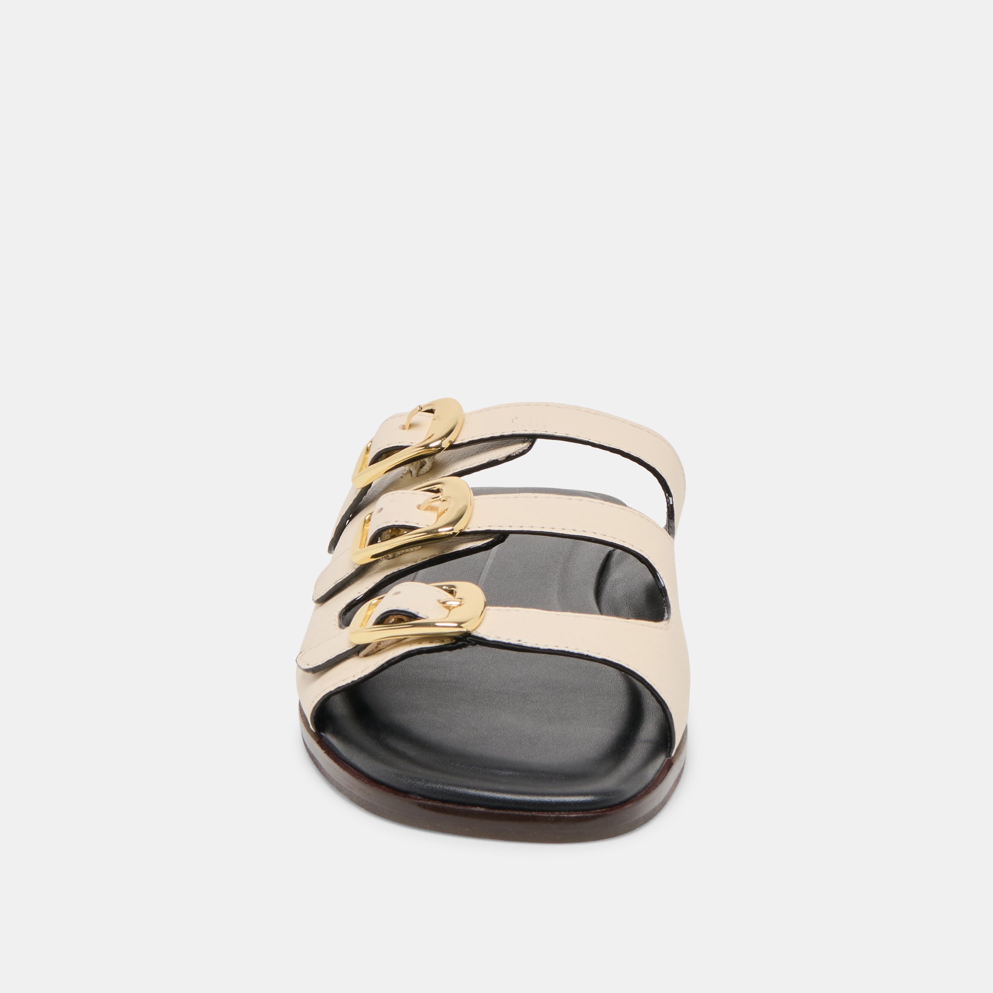 FIN SANDALS BONE LEATHER